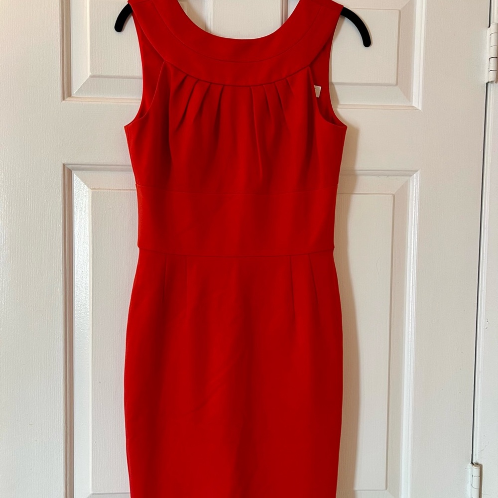 Trina Turk Vibrant Red Midi Dress